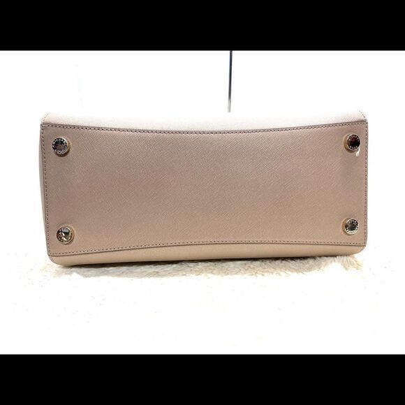 🍀🌷NWT! || Michael Kors CIARA Satchel Handbag Large Truffle Msrp:$428.00 - Picture 6 of 7